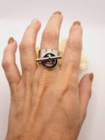 Bague Grandeur en Acier Inoxydable Argenté – Image 4