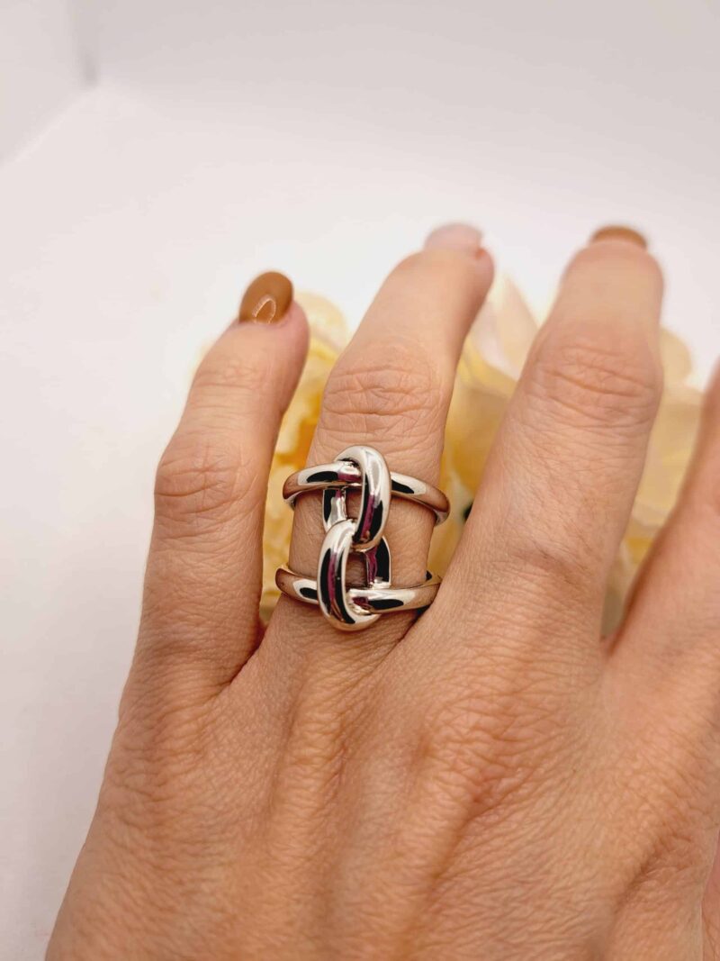 Bague "Saint Tropez" en Argent Massif 925 – Image 3