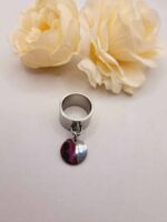 Bague "Julie" en Acier Inoxydable Argenté – Image 7