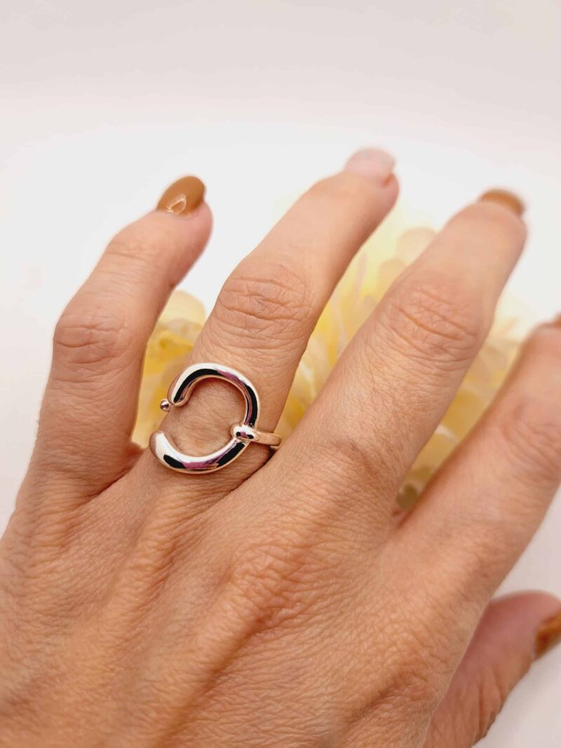 Bague "Mia" en Plaqué Argent 925 – Image 7