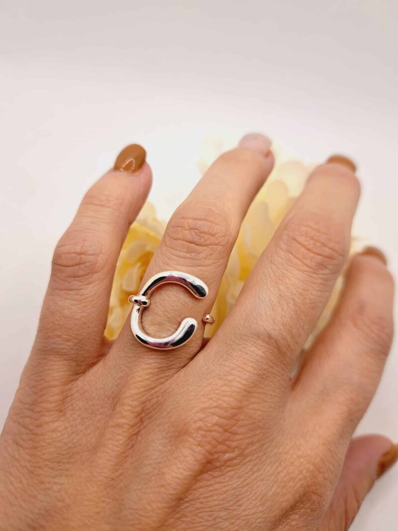 Bague "Mia" en Plaqué Argent 925 – Image 10