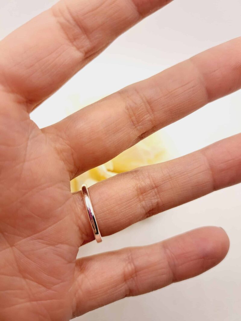 Bague "Mia" en Plaqué Argent 925 – Image 6
