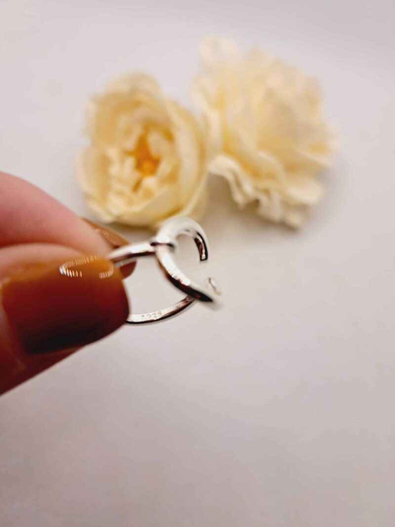 Bague "Mia" en Plaqué Argent 925 – Image 5
