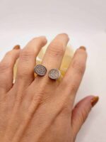 Bague "Fanny" Punk en Argent 925 avec Zirconium Blanc – Image 3