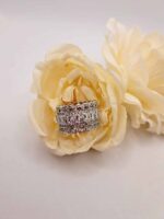 Bague "Sisi" en Plaqué Argent 925 avec Zirconium Blanc – Image 12