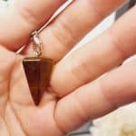 Pendule Oeil de Tigre