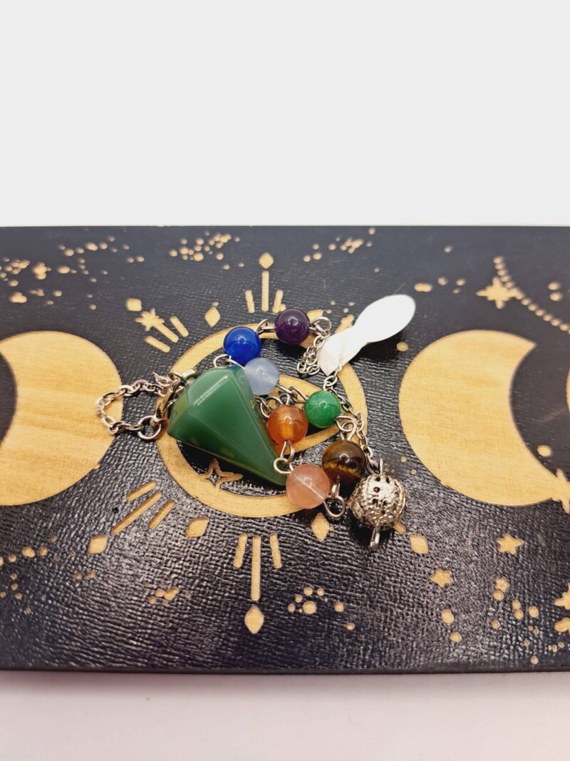 Pendule 7 Chakra Aventurine – Image 2