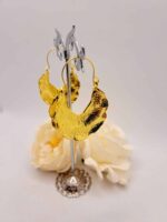 Créole "Mariah" - Élégance et Style, 5cm x 3cm – Image 3