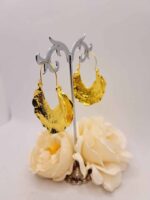 Créole "Mariah" - Élégance et Style, 5cm x 3cm – Image 4