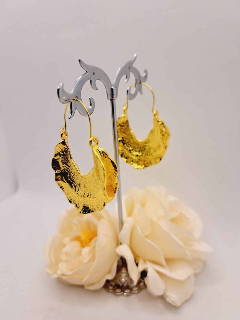 Créole "Mariah" - Élégance et Style, 5cm x 3cm – Image 4