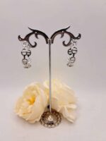 Créole "Rosie" en Plaqué Argent 925 - 4cm de diamètre – Image 5