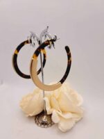 Créoles "Lily-Rose" - Charme Artisanal de 6cm – Image 2