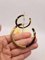 Créoles "Lily-Rose" - Charme Artisanal de 6cm – Image 7