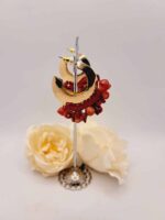 Créole Sarah : Élégance envoûtante, diamètre 3cm, une touche de sophistication – Image 5