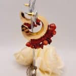 Créole Sarah : Élégance envoûtante, diamètre 3cm, une touche de sophistication