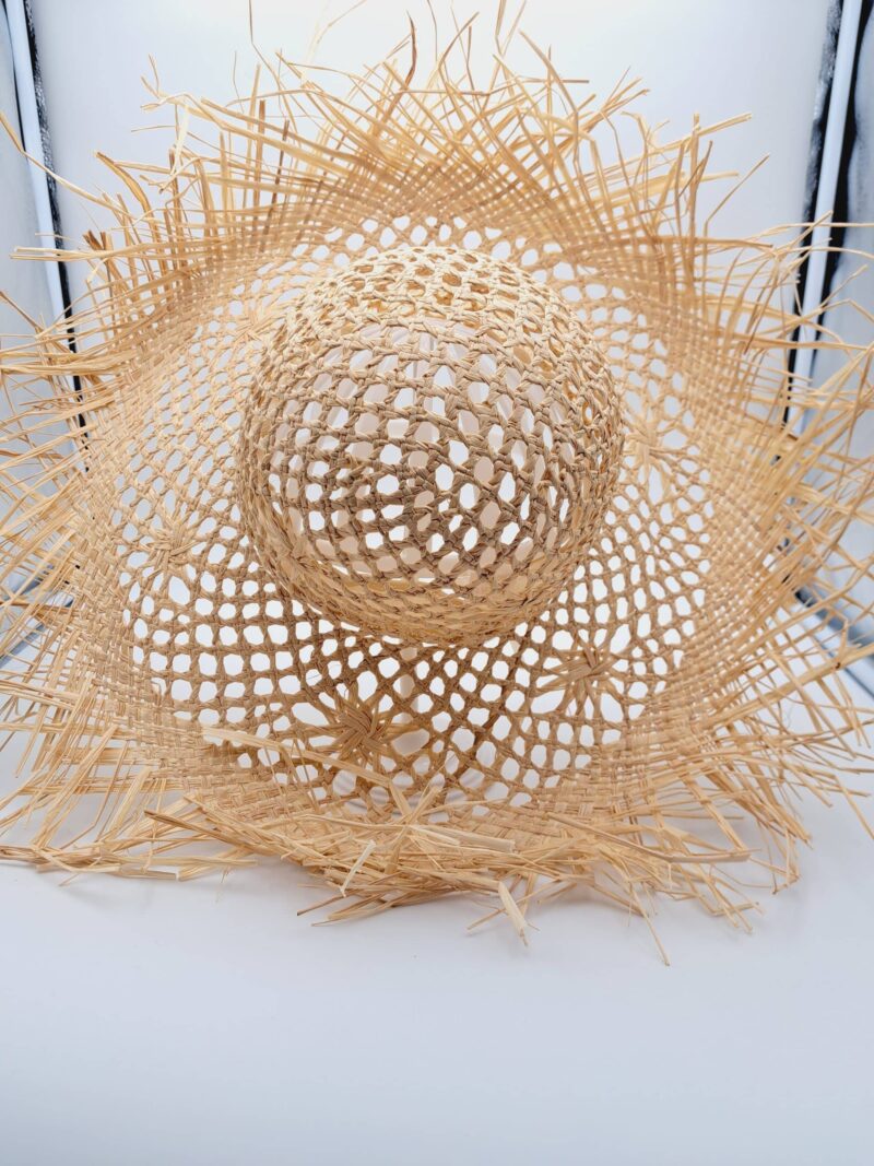 Chapeau Adriana en paille tressée – Image 9