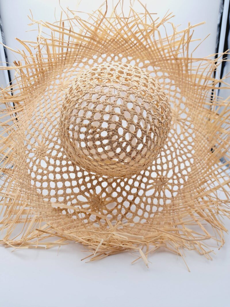 Chapeau Adriana en paille tressée – Image 6