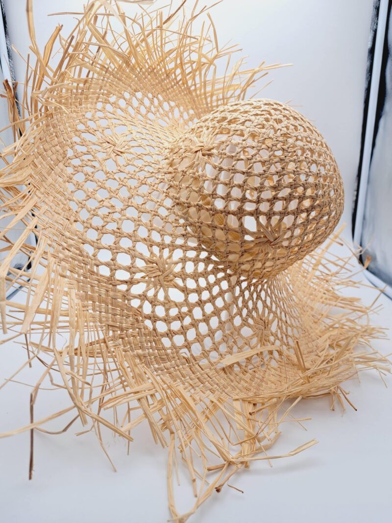 Chapeau Adriana en paille tressée – Image 8