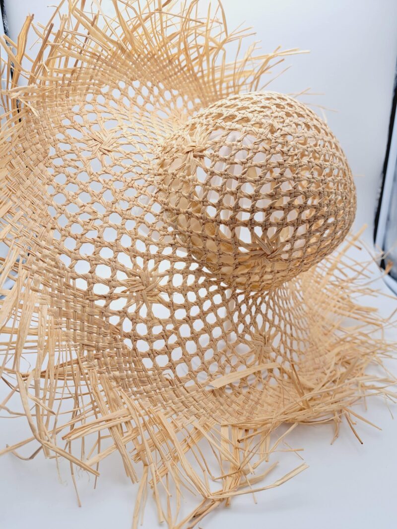 Chapeau Adriana en paille tressée – Image 4