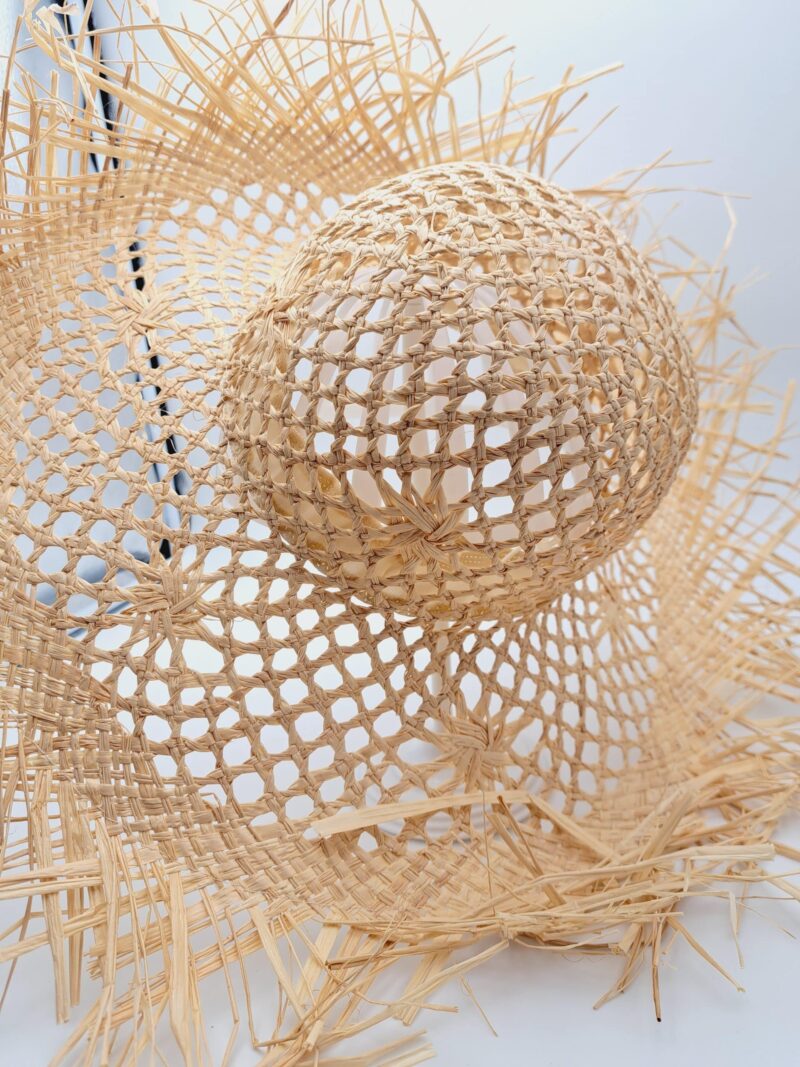 Chapeau Adriana en paille tressée – Image 5