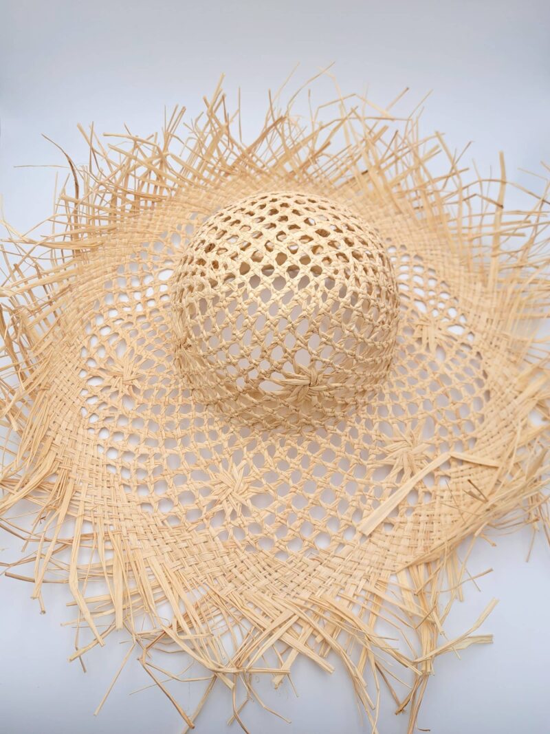 Chapeau Adriana en paille tressée – Image 7