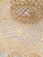 Chapeau Adriana en paille tressée – Image 2