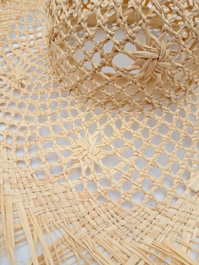 Chapeau Adriana en paille tressée – Image 2