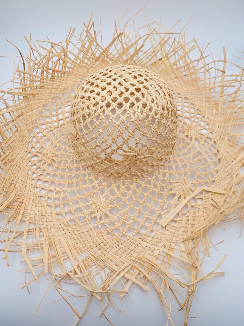 Chapeau Adriana en paille tressée – Image 10