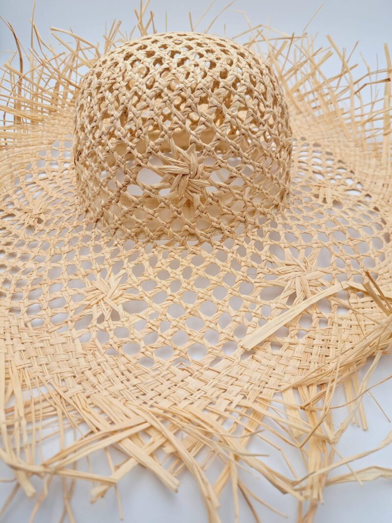 Chapeau Adriana en paille tressée – Image 3