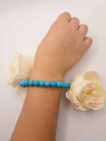 Bracelet Turquoise Naturelle 19 cm - Sur mesure disponible – Image 2