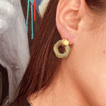 Boucles d'oreilles Violette